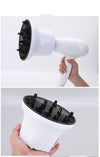 Hair dryer with hood